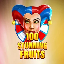 100 Stunning Fruits slot logo by SYNOT Games at Yoyo Casino