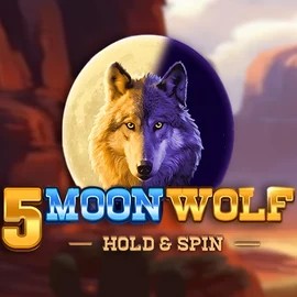 5 Moon Wolf slot icon by Apparat Gaming, available at Yoyo Casino