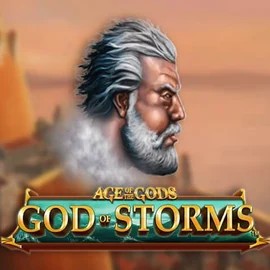 Age Of The Gods: God of Storms logo by Playtech at Yoyo Casino