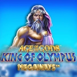 Age Of The Gods: King of Olympus Megaways logo – Slots by Origins at Yoyo Casino