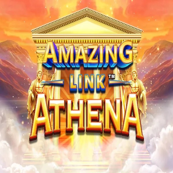 Amazing Link Athena slot logo by SpinPlay Games at Yoyo Casino