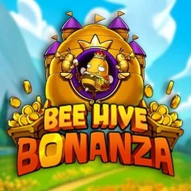 Bee Hive Bonanza online game logo by NetEnt on yoyosspins.com