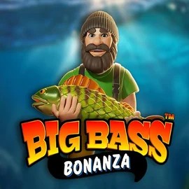 Slots logo of Big Bass Bonanza from Pragmatic Play at Yoyo Casino