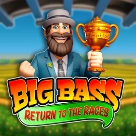 Big Bass Return to the Races slot visual from Pragmatic Play available on yoyosspins.com
