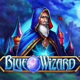 Official Slots logo: Blue Wizard by Quickspin at Yoyo Casino