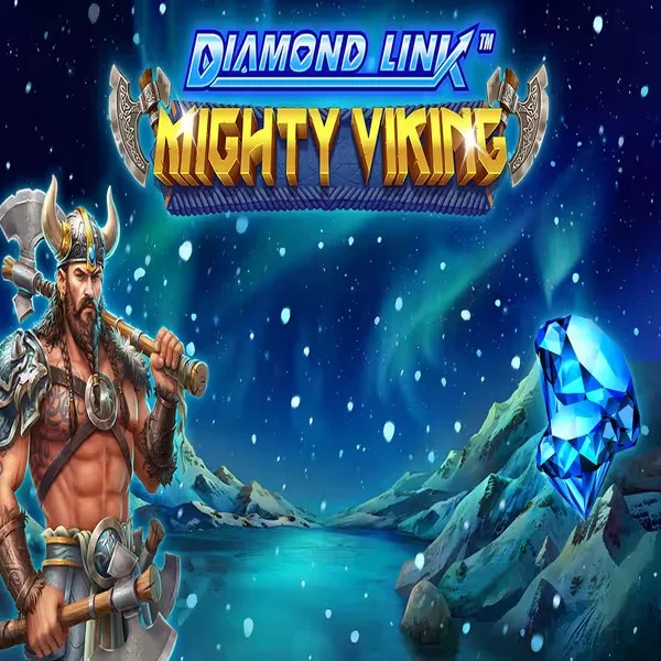 Diamond Link Mighty Viking by Greentube, showcased at yoyosspins.com – game logo