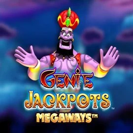 Genie Jackpots Megaways by Blueprint Gaming, showcased at yoyosspins.com – game logo