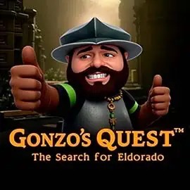 Official Slots logo: Gonzo's Quest by NetEnt at Yoyo Casino