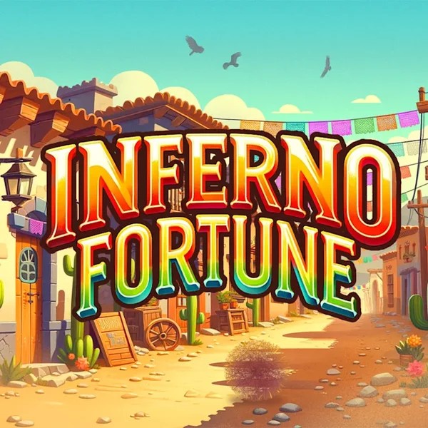 Inferno Fortune online game logo by Atomic Slot Lab on yoyosspins.com