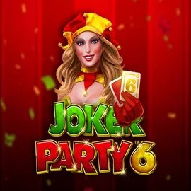 Joker Party 6 by Greentube, showcased at yoyosspins.com – game logo