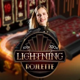 Lightning Roulette logo – Live Casino by Evolution at Yoyo Casino