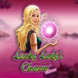 Lucky Ladys Charm Deluxe online game logo by Greentube on yoyosspins.com