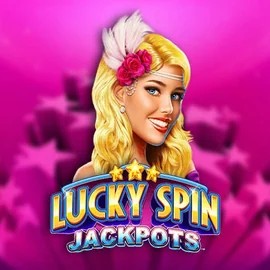 Lucky Spin Jackpots online game logo by Novomatic on yoyosspins.com