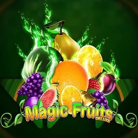 Magic Fruits Deluxe game by Wazdan – logo hosted on Yoyo Casino