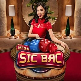 Mega Sic Bac online game logo by Pragmatic Play on yoyosspins.com