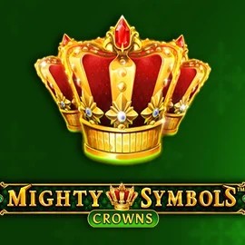 Official Slots logo: Mighty Symbols Crowns by Wazdan at Yoyo Casino