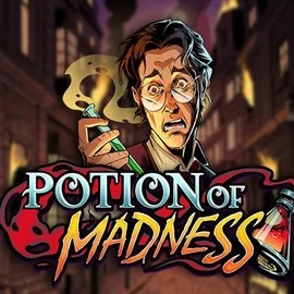 Slots logo of Potion of Madness from Play'n GO at Yoyo Casino