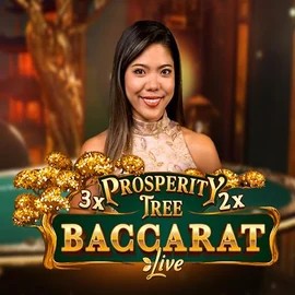 Prosperity Tree Baccarat slot logo by Evolution at Yoyo Casino