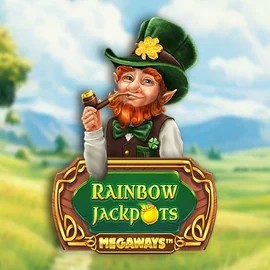 Rainbow Jackpots Megaways logo – Jackpots by Red Tiger Gaming at Yoyo Casino