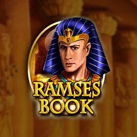 Ramses Book Deluxe slot logo by Gamomat at Yoyo Casino