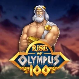 Rise of Olympus 100 online game logo by Play'n GO on yoyosspins.com
