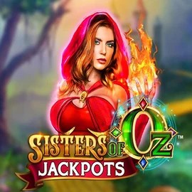 Sisters Of Oz Jackpots slot logo by Triple Edge Studios at Yoyo Casino
