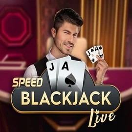 Speed Blackjack logo by Pragmatic Play at Yoyo Casino