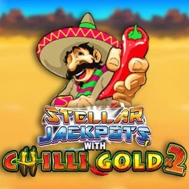 Stellar Jackpots with Chilli Gold x2 online game logo by Lightning Box Game on yoyosspins.com