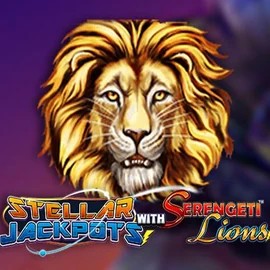 Stellar Jackpots with Serengeti Lions logo by Lightning Box Game at Yoyo Casino