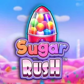 Sugar Rush logo by Pragmatic Play at Yoyo Casino