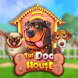 The Dog House slot logo by Pragmatic Play at Yoyo Casino
