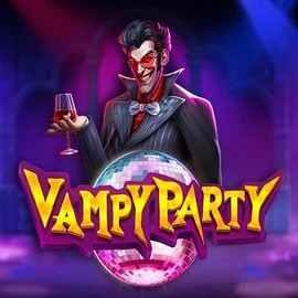 Vampy Party slot logo by Pragmatic Play at Yoyo Casino