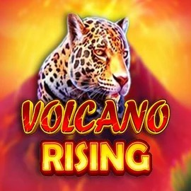Volcano Rising slot logo by RubyPlay at Yoyo Casino